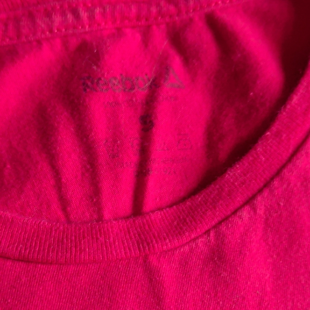 Reebok Fuchsia Crew Neck Tee